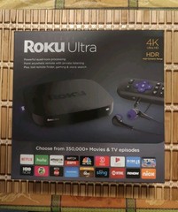 Roku Ultra 4K HDR 4640R Streaming With Remote HDMI Wi-Fi Open Box