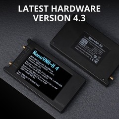 NanoVNA-H4 4″ Ham Radio Antenna Analyzer 10k-1.5GHz SWR Meter MicroSD PC