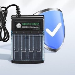 Charger for AA AAA 3000mAh Rechargeable Alkaline Batteries 1.5V Smart Charger US