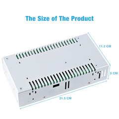 AC 110V/220V to DC 12V 30A 360W Regulated Universal Switching Power Supply Tr…