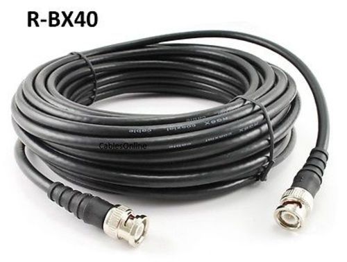 40ft CablesOnline RG8x Coax BNC Male to Male Plug 50 ohm Antenna Cable, R-BX40