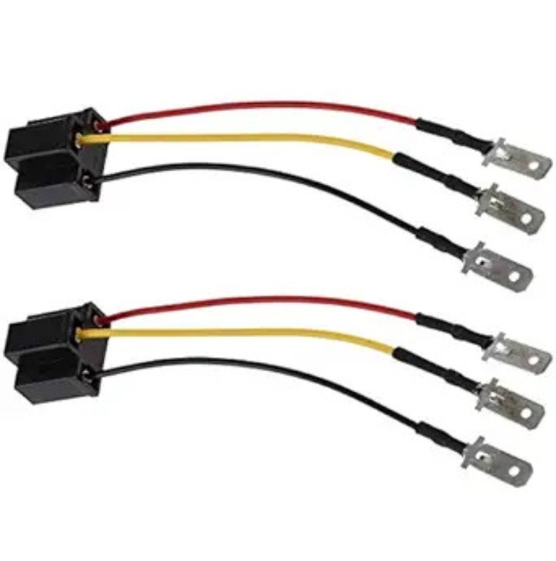 H4 9003 HB2 Wire Wiring Harness Sockets for 4″x6″ 7″x6″ 5″x7″ inch Sealed Beam C