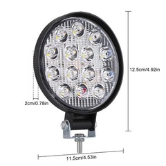 2 x 4.5” Round LED Work Light Bar Flood Spot Pods Offroad Fog Driving ATV Truck