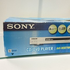 New Unopened SONY DVP-NS575P CD DVD Player Silver CD-R/RW jpg & mp3 UGLY Box! :)