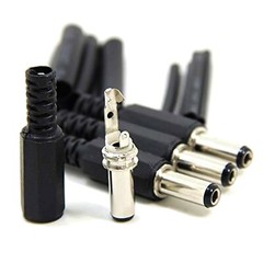 10pcs DC 5.5x 2.15mm Male Barrel DC Power Plug Connector for CCTV M71