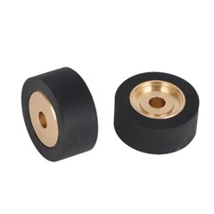 Pair of Pinch Roller Replacement For Pioneer RT-909/901 Reel to Reel Tape Deck