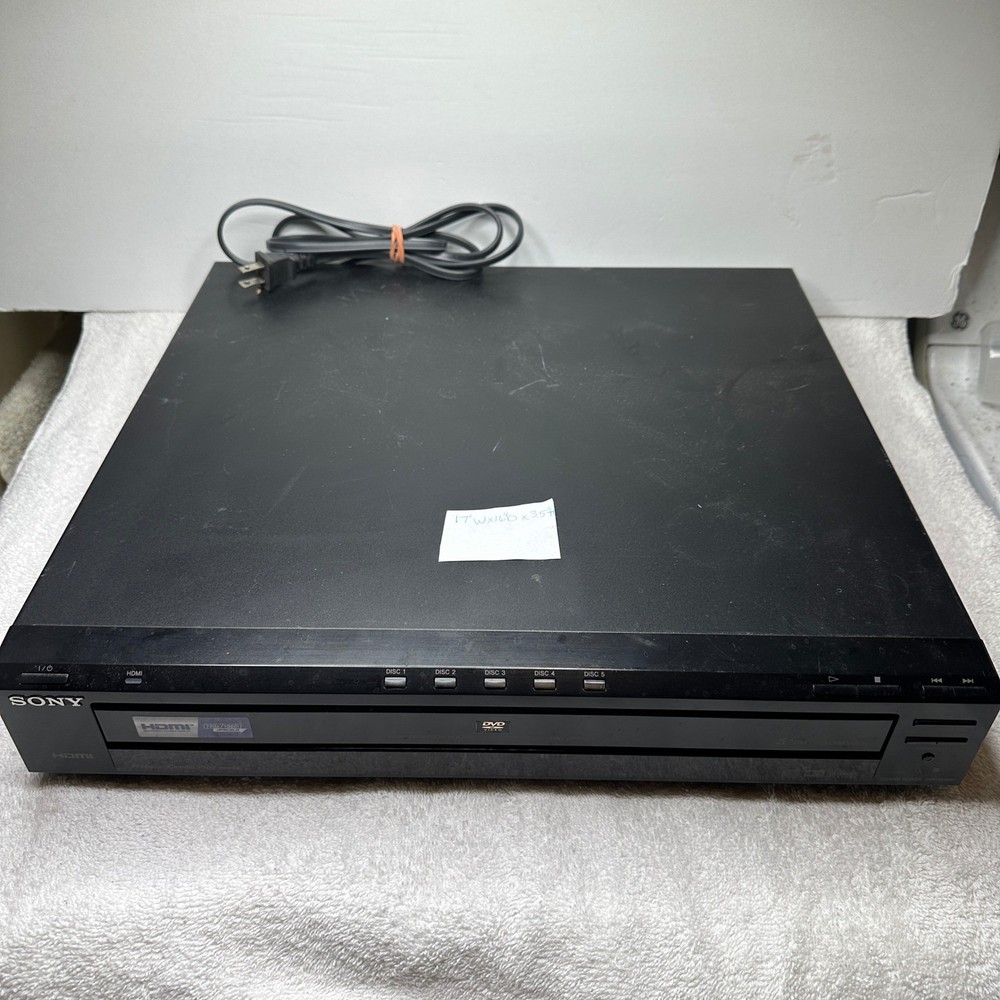 Sony DVP-NC85H 5-Disc DVD Changer 1080i Upscaling Player w/ Remote for Parts/Fix