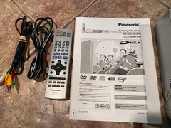 Vintage Panasonic DVD Recorder DMR-E55P Japan 2004 DVD-RAM Progressive Scan Play