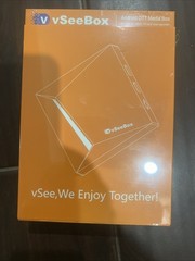 vSeeBox V6 Pro Android 14 Streaming Box 32GB 8K 4320p 4K Black