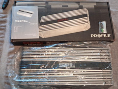 NEW IN BOX OLD SCHOOL SPL300 BY PROFILE 500 WATT AMP MADE IN THE U.S.A.