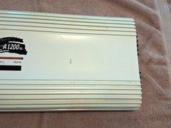 OLD SCHOOL PROFILE CALIFORNIA SERIES A1200XL 600 WATT AMP WORKS GREAT