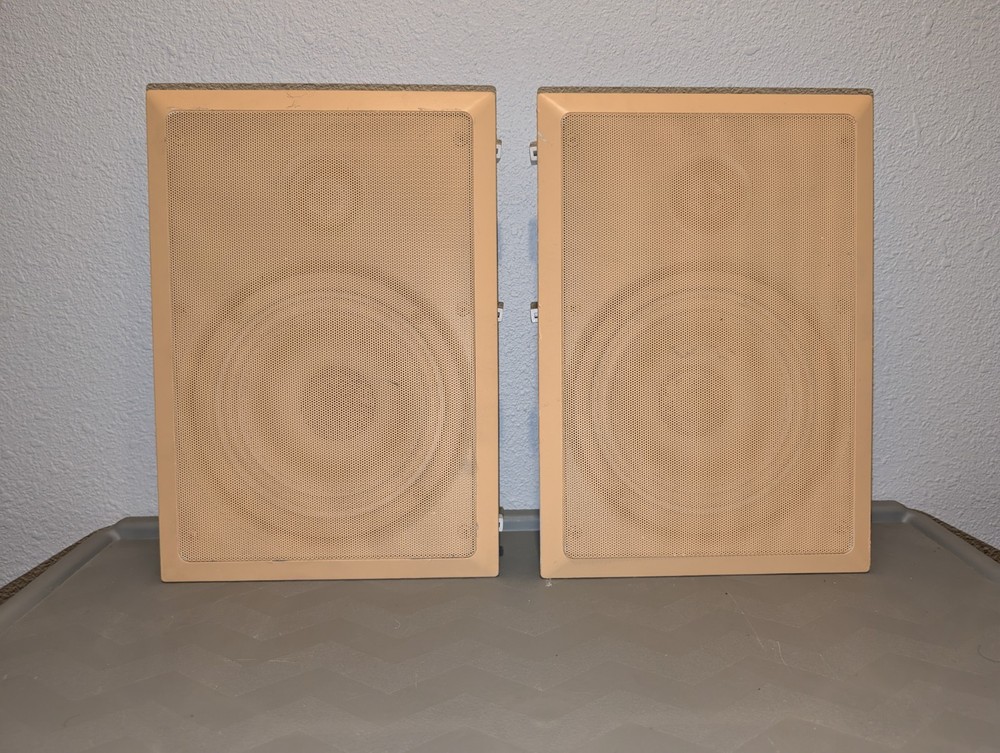 Jamo 660CS In-Wall Ceiling Speakers 6.5” Pair White (Painted) 660CS