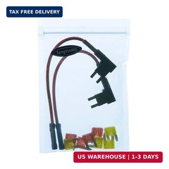 Mini Blade Fuse Holder Fuse with 10A, 20A – Tap 12V Car Add-a-Circuit Fuse TAP A