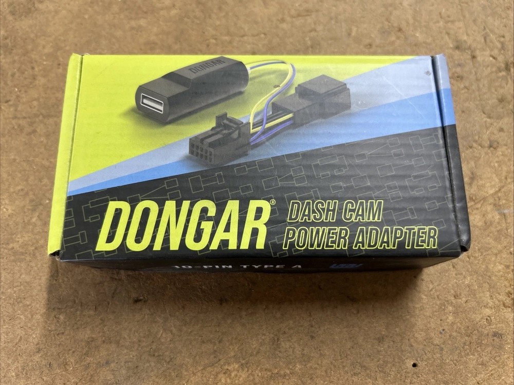 Dongar Dashcam Power Adapter 10-Pin Type A