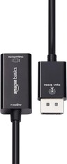 Amazon Basics DisplayPort (4k@60Hz) to HDMI Female Converter (Not Compatible