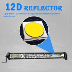 10″ inch 450W LED Work Light Bar Combo Spot Flood Driving Off Road SUV Boat ATV