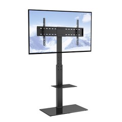VEVOR TV Stand Mount Swivel Universal TV Stand for 32″-85″ TVs Adjustable Height