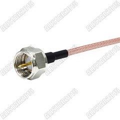 F Type Male Plug to F Female Jack Connector 75ohm RF Pigtail RG179 Coaxial Cable