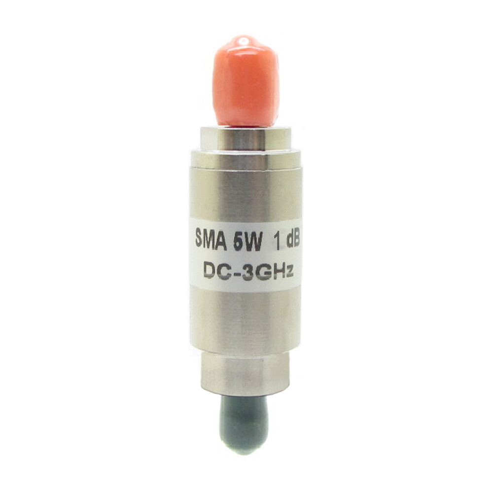 5W SMA J-K RF Coaxial Attenuator 50 Ohms 0-3GHz 1 2 3 5 6 10 15 20 25 30 40 50dB