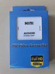 RCA AV to HDMI HD Converter Composite CVBS Video Adapter Wii NES SNES