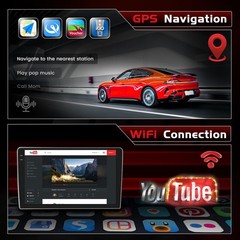 4+64 9″ Touch Wireless Carplay Android Auto Stereo for 2009-2015 Mazda Miata MX5