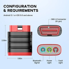 2024 Thinkdiag Mini OBD2 Scanner Code Reader Full System Auto Diagnostic Tool