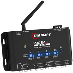 Taramps PRO 2.4BT DSP Audio Processor Parametric EQ Bluetooth Control upto 4 DSP