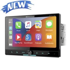 Soundstream 10.6″ 2 DIN DVD Player Apple Carplay Android Auto Stereo VRCPAA-106F