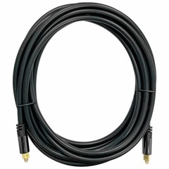 15 Ft Optical Digital Audio Fiber Optic Toslink Male Cable for Gaming & HD Audio