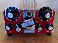 Schematic Only Mono Band 12AL8 Space Charge Ham Radio Transceiver