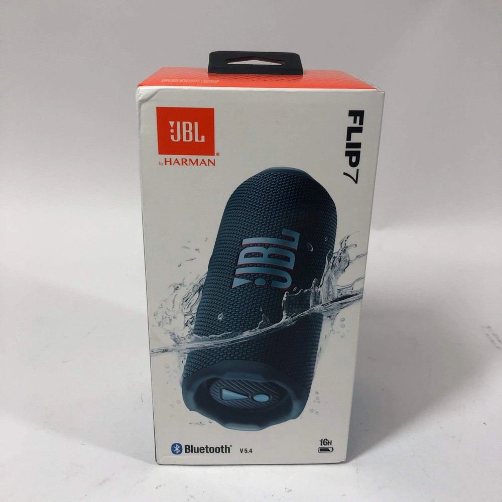 JBL FLIP 7 Portable Waterproof Wireless Bluetooth Speaker – NAVY