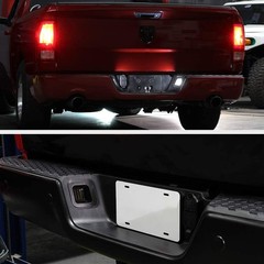 For 2010-2018 RAM 2500/3500 6000K White LED License Plate Light Super Bright USA