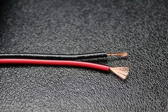 14 GAUGE PER 10 FT RED BLACK ZIP WIRE AWG CABLE POWER GROUND STRANDED COPPER CAR