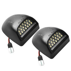 00-06 Tahoe Yukon XL LED License Plate Light Lamp Pair White