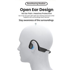 Bone Conduction Hearing Headsets for Daily Conversation, Wireless Open Ear Li…