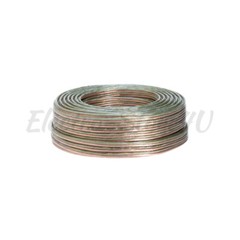 Car Home Audio Transparent Speaker Wire 250ft 14/2 Gauge Clear Flex Cable 14AWG