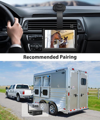AUTO-VOX X8 Bracket Bendable Suction Cup Mount for Backup Camera, 360° Flexible