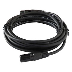 15ft 3-Pink Male XLR Mic Cable to 3 Pin Shielded XLR Female Cable for PA Audio