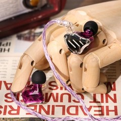 Linsoul KZ ZS10 Pro 4BA+1DD 5Driver In-Ear Monitor Wired Earbuds with Mic Purple