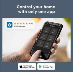 New Brilliant Smart Home Control Panel 2-Switch Plug-In Model Low Voltage $450