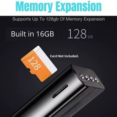 16G Digital Recorder W/Intelligent Noise Reduction WAV/WMA/MP3 245H Playtime