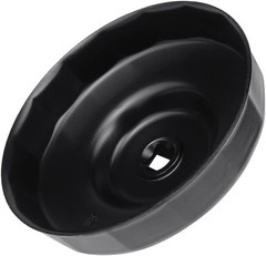 15 Flute Oil Filter Wrench Fit for Oil Filters, Steel Oil Filter Socket Removal