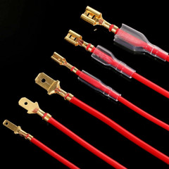 315Pcs Insulated Brass Spade Crimp Connectors Electrical Wire Terminals Kit Set