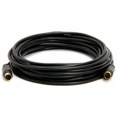 S-Video Male Cable 3ft 6ft 12ft 25ft – 4 Pin – SVideo SVHS Gold Plated HDTV VCR