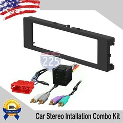 Car Stereo Radio Dash Installation Kit with Harness Audi A4 A6 A8 TT 1996-2001