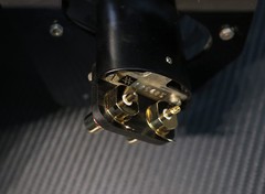 – SME 3009 3012 Tonearm Upgrade Kit RCA Connector Cinch Gold Plated Ebony Wood –