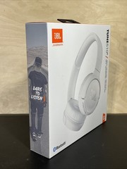 JBL Tune 510BT Wireless Bluetooth On-Ear Headphones White New In Box