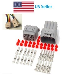 1 Set Car Part 12 Pin Way Sealed Waterproof Electrical Wire Auto Connector Plug