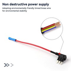 4 Pack Car Add-a-Circuit Fuse Tap Kit, Upgraded Automotive 32V 5A-30A Standar…