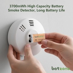 4-Pack 3700mWh 9V Rechargeable Lithium Li-ion Battery + USB Type-C Cable 9 Volts